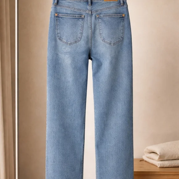 Judy Blue Wide Leg Prewashed Blue Jeans Size 9/29 PLEASE READ - Picture 5 of 13